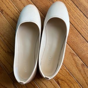 NEW Satin Round Toe Flats